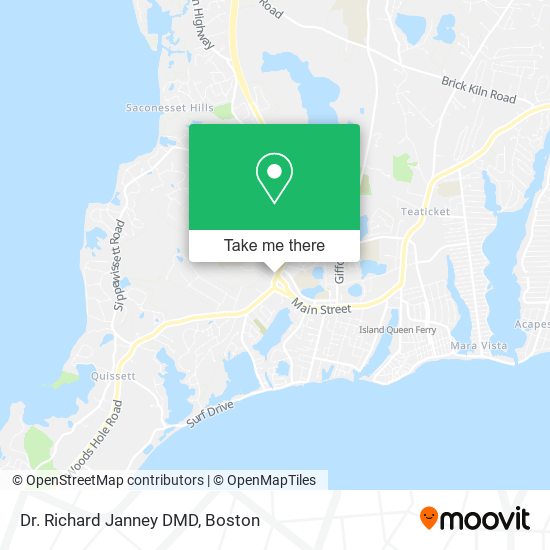 Mapa de Dr. Richard Janney DMD