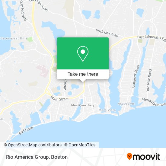 Mapa de Rio America Group