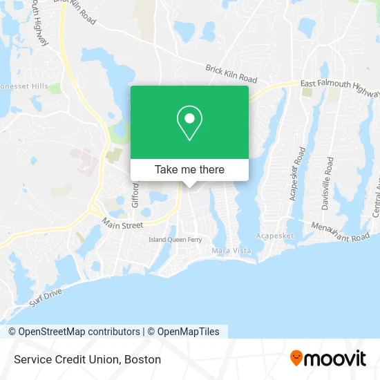 Service Credit Union map
