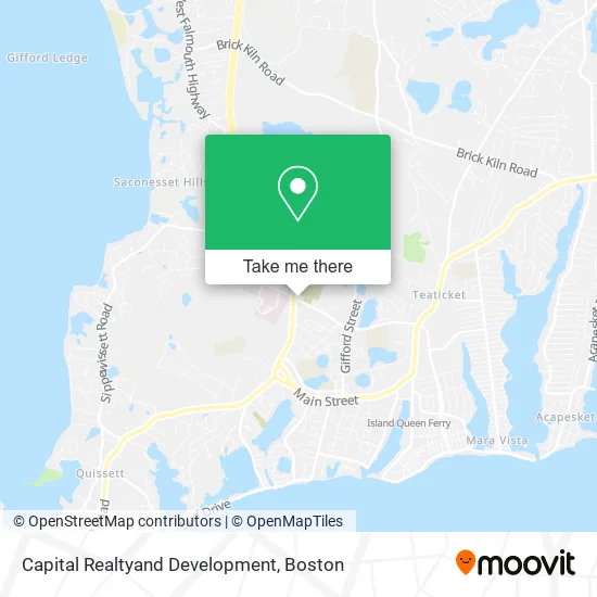 Capital Realtyand Development map