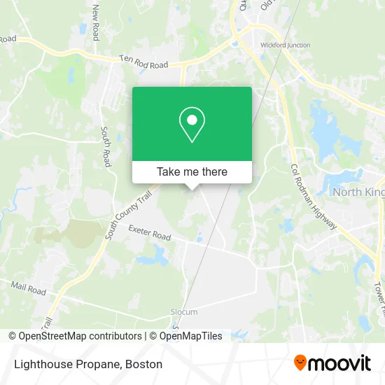 Lighthouse Propane map