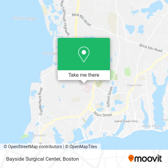 Bayside Surgical Center map