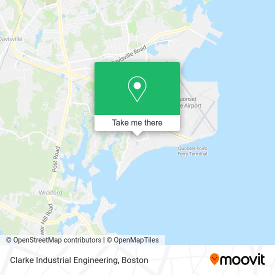Clarke Industrial Engineering map