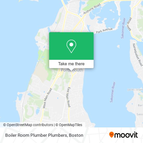 Mapa de Boiler Room Plumber Plumbers