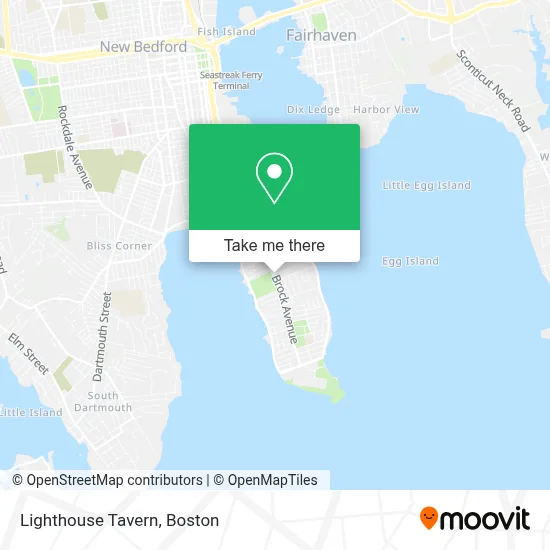 Lighthouse Tavern map