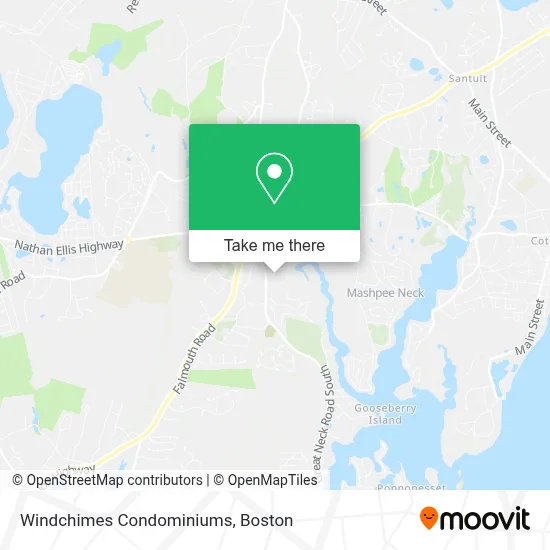 Windchimes Condominiums map