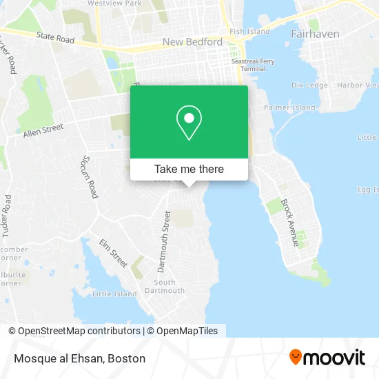 Mosque al Ehsan map