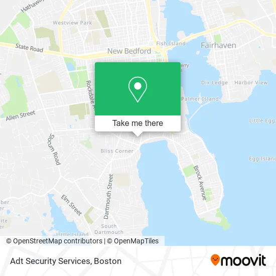 Adt Security Services map