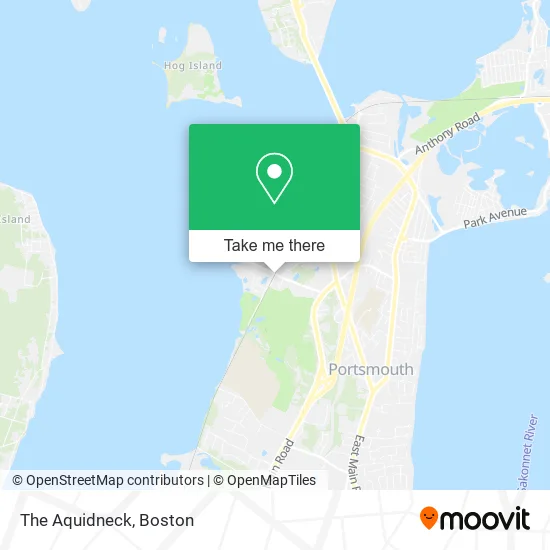 The Aquidneck map