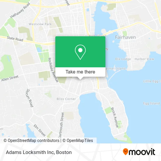 Adams Locksmith Inc map