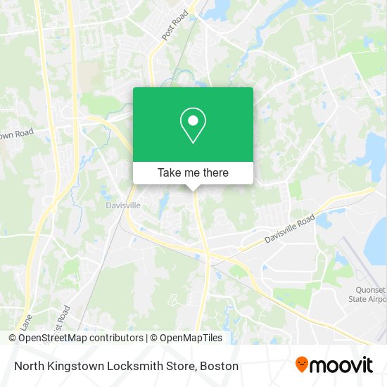 North Kingstown Locksmith Store map