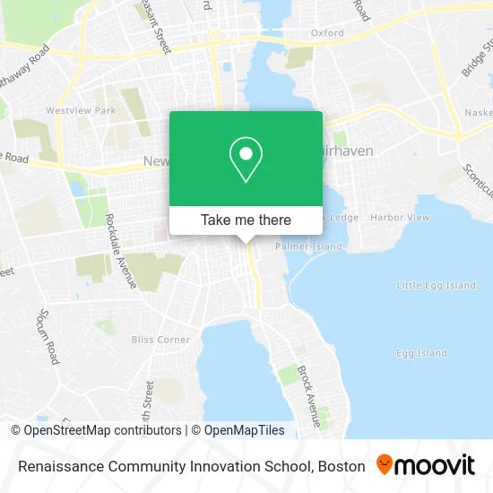 Renaissance Community Innovation School map