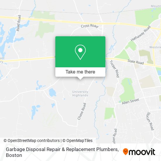 Garbage Disposal Repair & Replacement Plumbers map