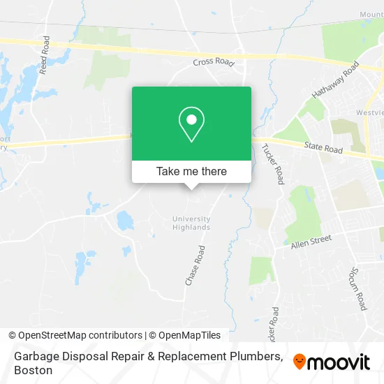 Garbage Disposal Repair & Replacement Plumbers map
