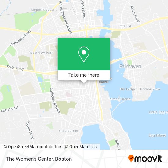 Mapa de The Women's Center