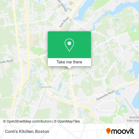 Conti's Kitchen map