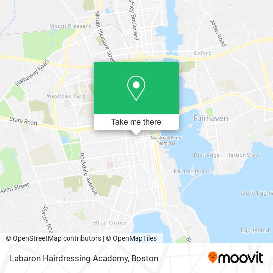 Labaron Hairdressing Academy map