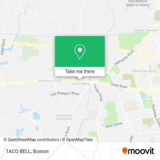TACO BELL map