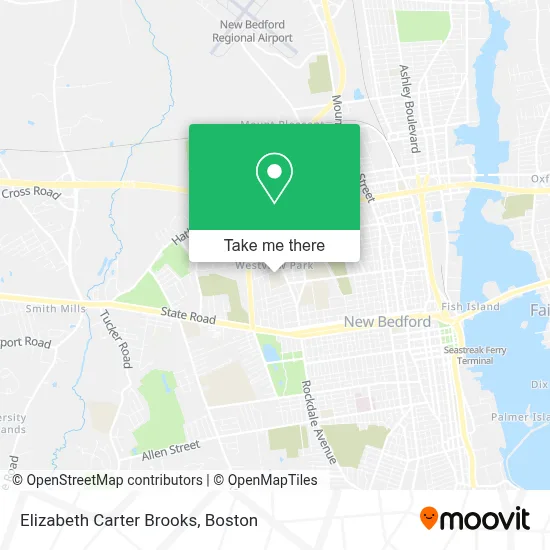 Elizabeth Carter Brooks map