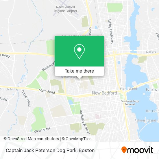 Mapa de Captain Jack Peterson Dog Park