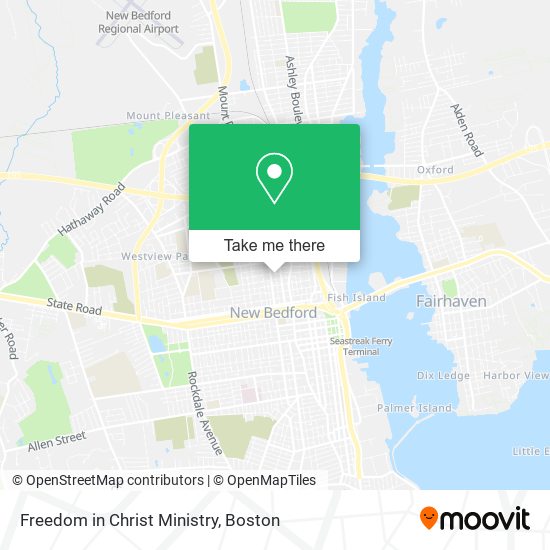 Freedom in Christ Ministry map