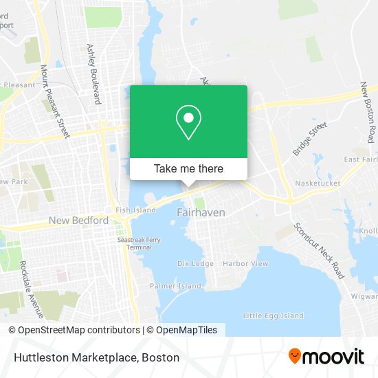 Mapa de Huttleston Marketplace