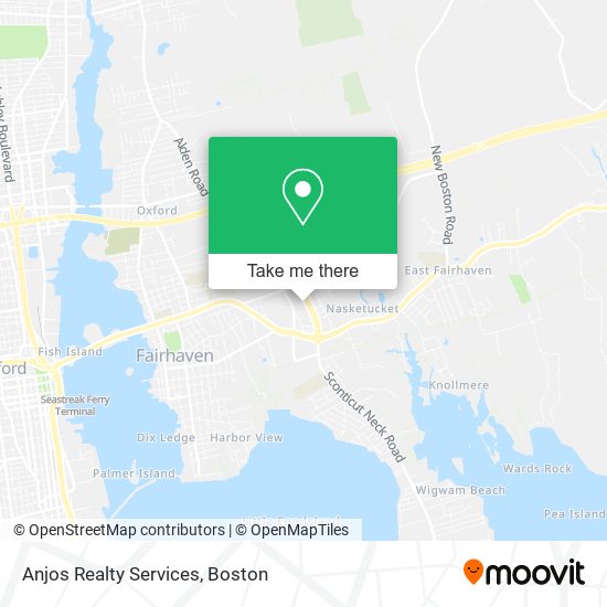 Anjos Realty Services map