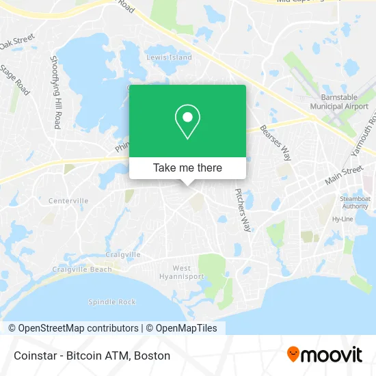 Coinstar - Bitcoin ATM map