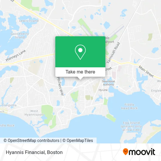 Hyannis Financial map