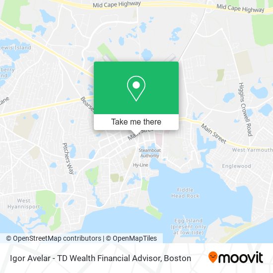 Igor Avelar - TD Wealth Financial Advisor map