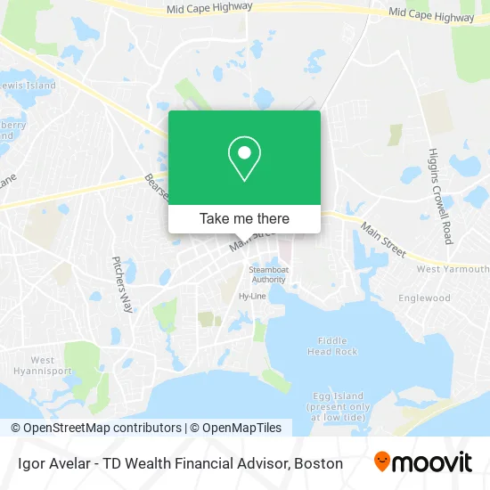 Mapa de Igor Avelar - TD Wealth Financial Advisor