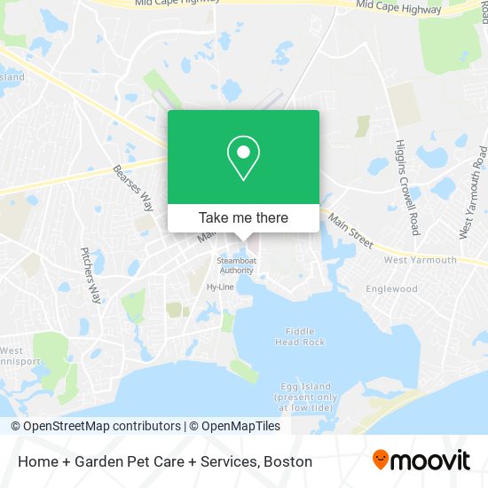 Mapa de Home + Garden Pet Care + Services