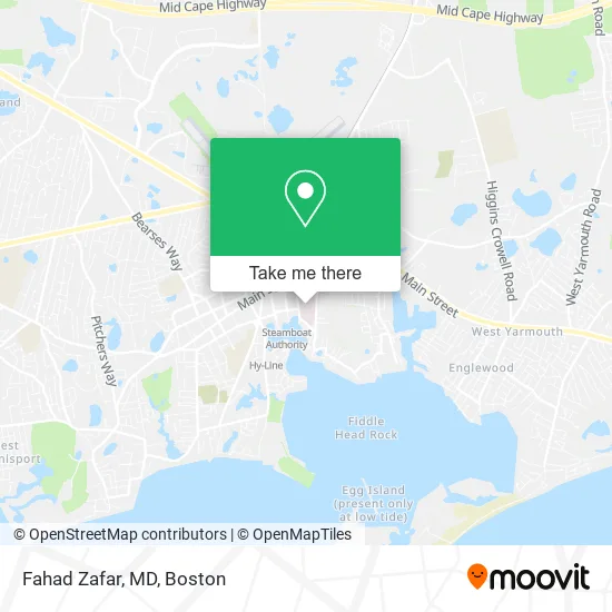 Mapa de Fahad Zafar, MD