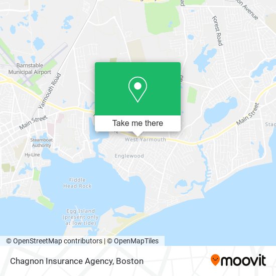 Mapa de Chagnon Insurance Agency