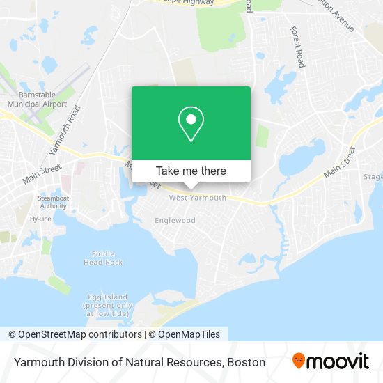 Mapa de Yarmouth Division of Natural Resources