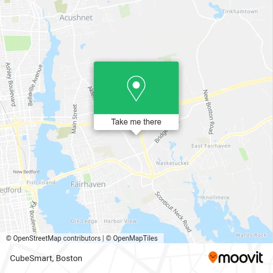 CubeSmart map