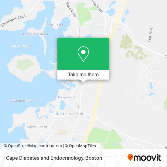 Cape Diabetes and Endocrinology map