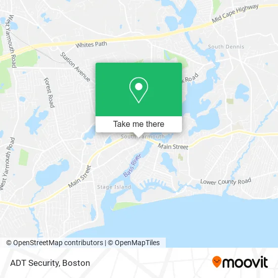 Mapa de ADT Security