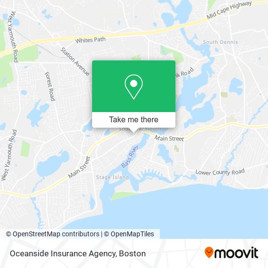 Oceanside Insurance Agency map