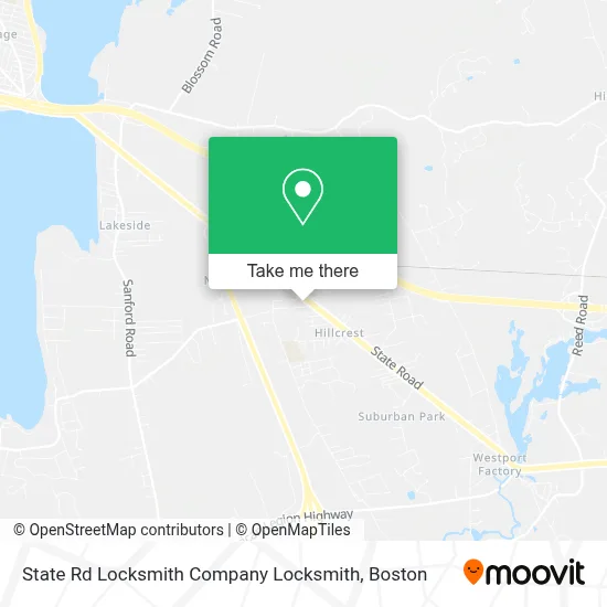 State Rd Locksmith Company Locksmith map