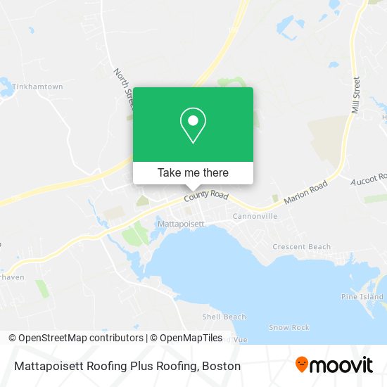 Mapa de Mattapoisett Roofing Plus Roofing