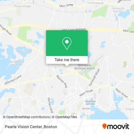 Mapa de Pearle Vision Center