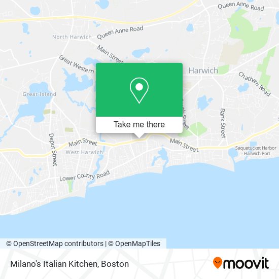 Milano's Italian Kitchen map