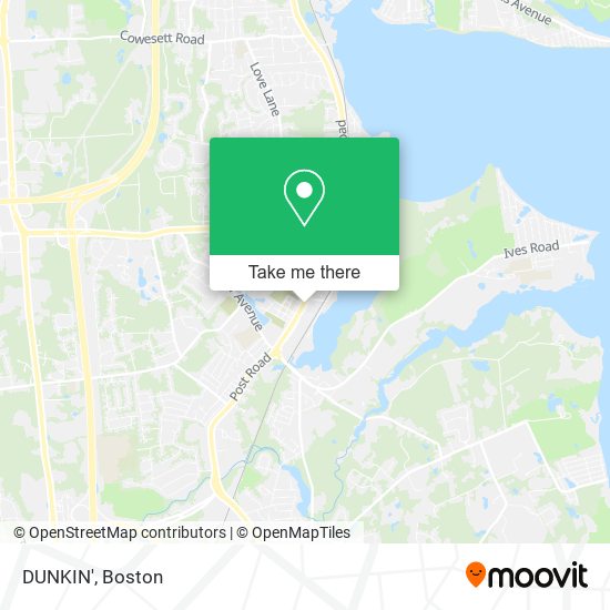 DUNKIN' map