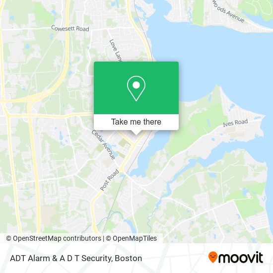 Mapa de ADT Alarm & A D T Security