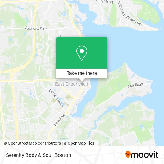 Serenity Body & Soul map