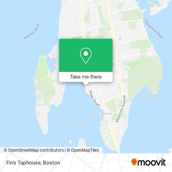 Mapa de Fin's Taphouse