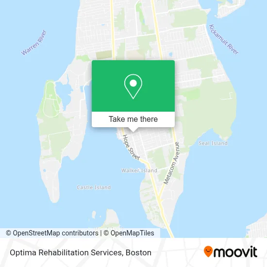 Optima Rehabilitation Services map
