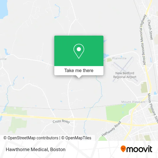 Hawthorne Medical map