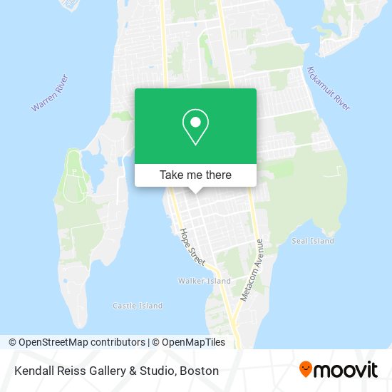Kendall Reiss Gallery & Studio map